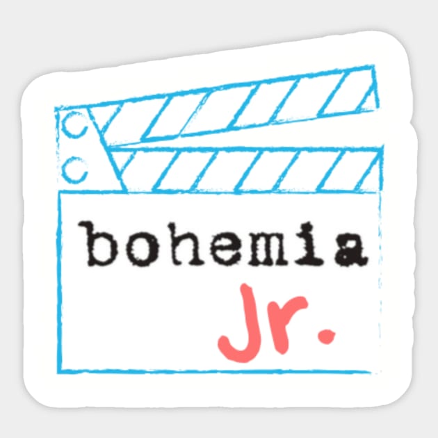 Bohemia Jr Sticker by WearablePSA